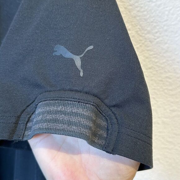 Ferrari Puma Polo Shirt Size XL Men’s 10 Anniversary Partnership Striped Collar - Picture 11 of 12